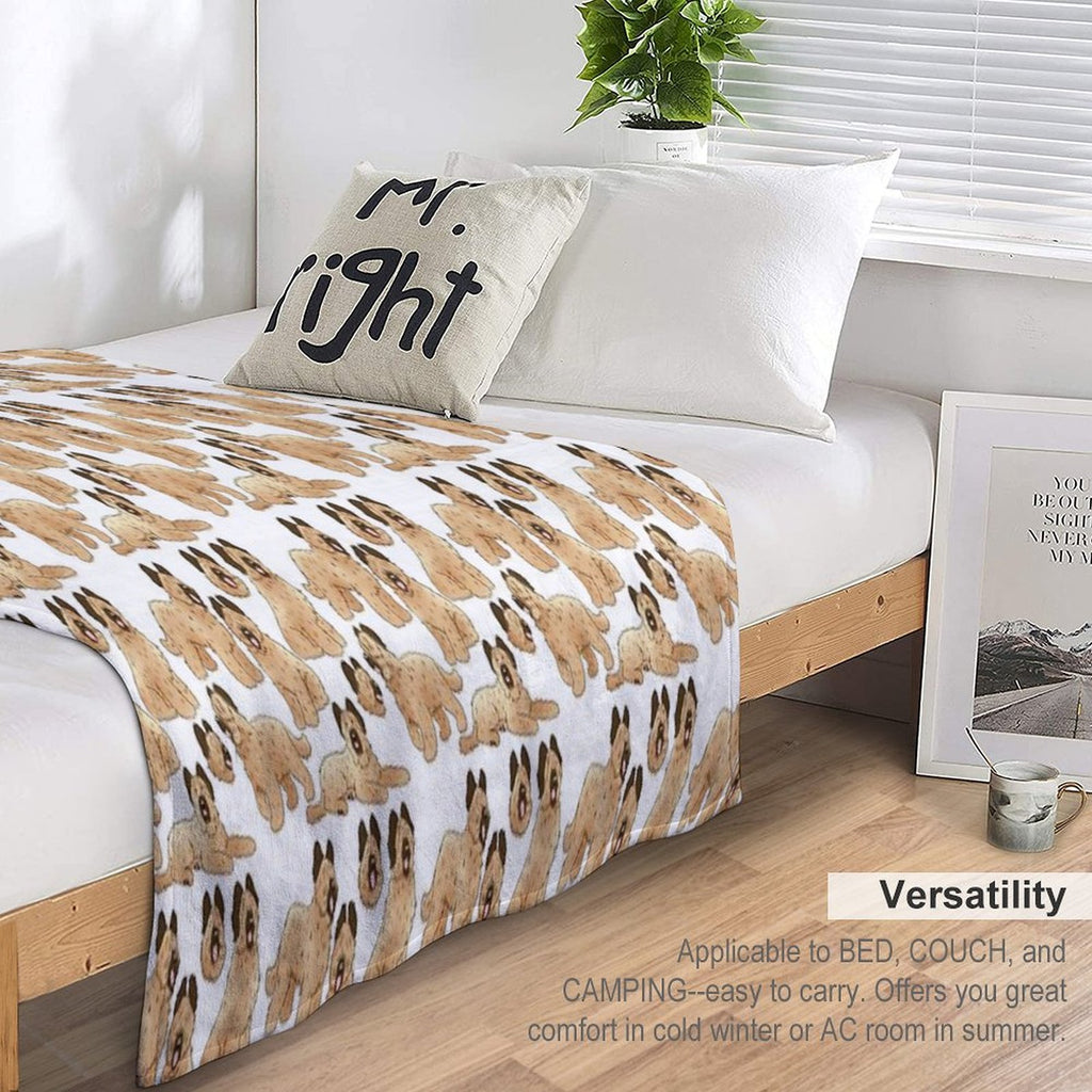 Briard Dog Pattern Durable Throw Blanket