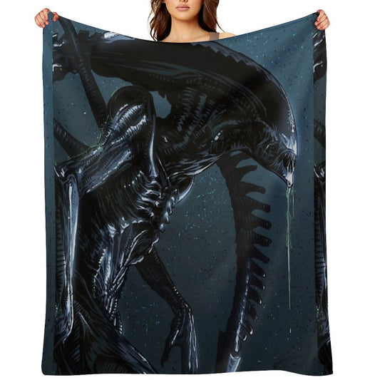 Xenomorph Alien Gift-ready Throw Blanket