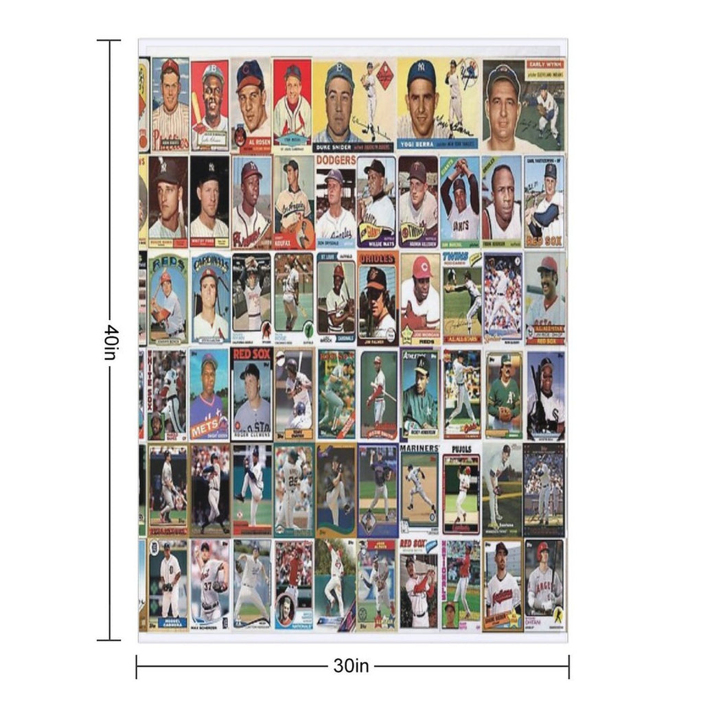 Baseball Through The Years Quick-dry Throw Blanket