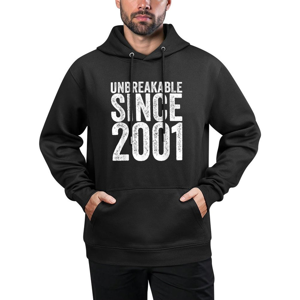 20 Years Old 2001 Funny 20th Birthday Shrink-Resistant Hoodie