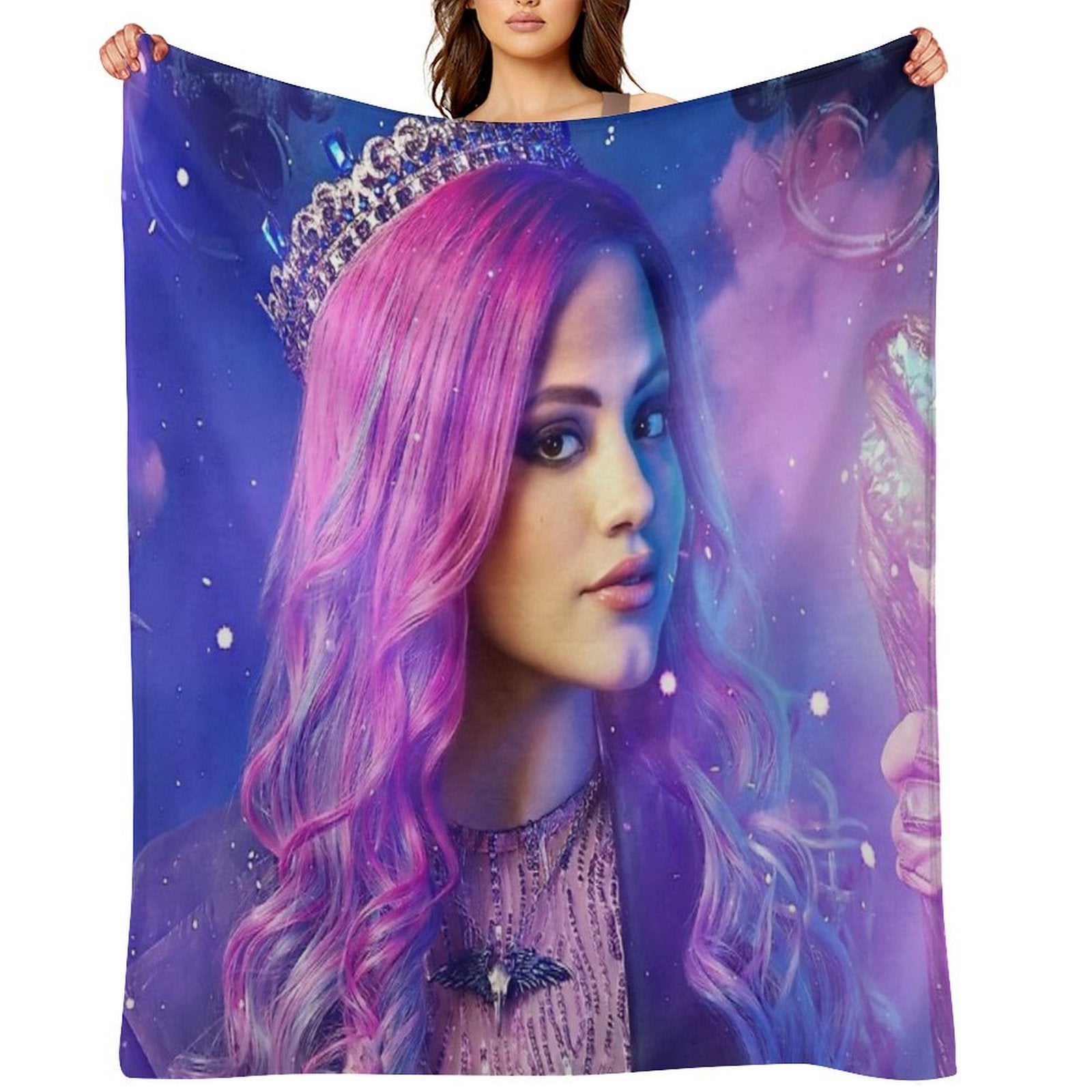 Audrey Descendants 3 Compact Throw Blanket