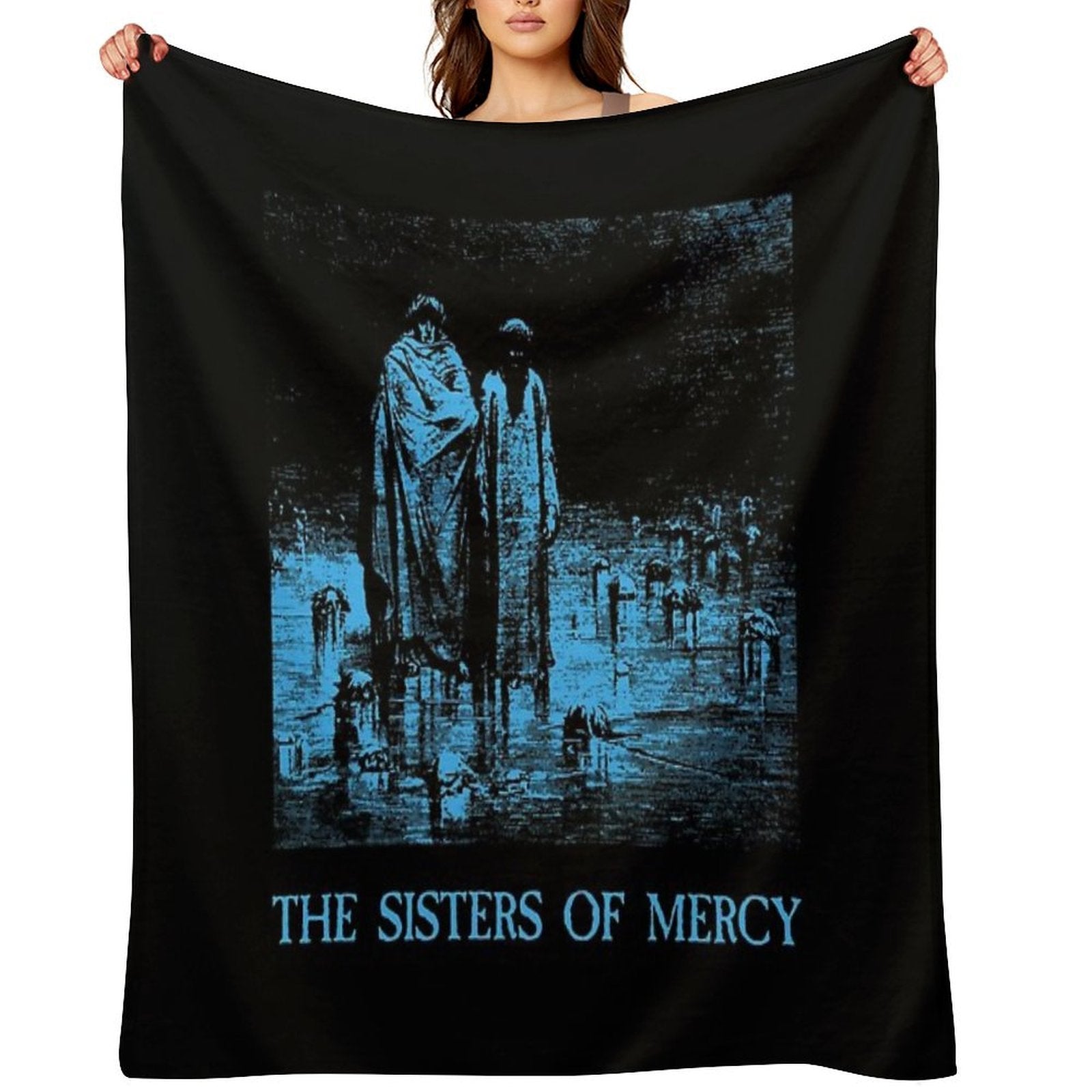 Body And Soul - The Sisters of Mercy Easy Care Throw Blanket