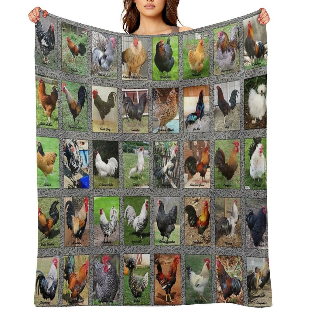 Tastes Like Chicken Comfort Throw Blanket