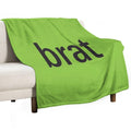 Brat Quick-dry Throw Blanket
