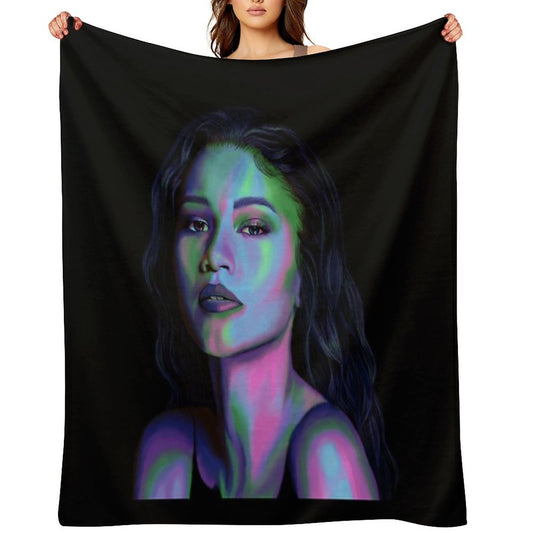 Zendaya in Color Comfort Throw Blanket
