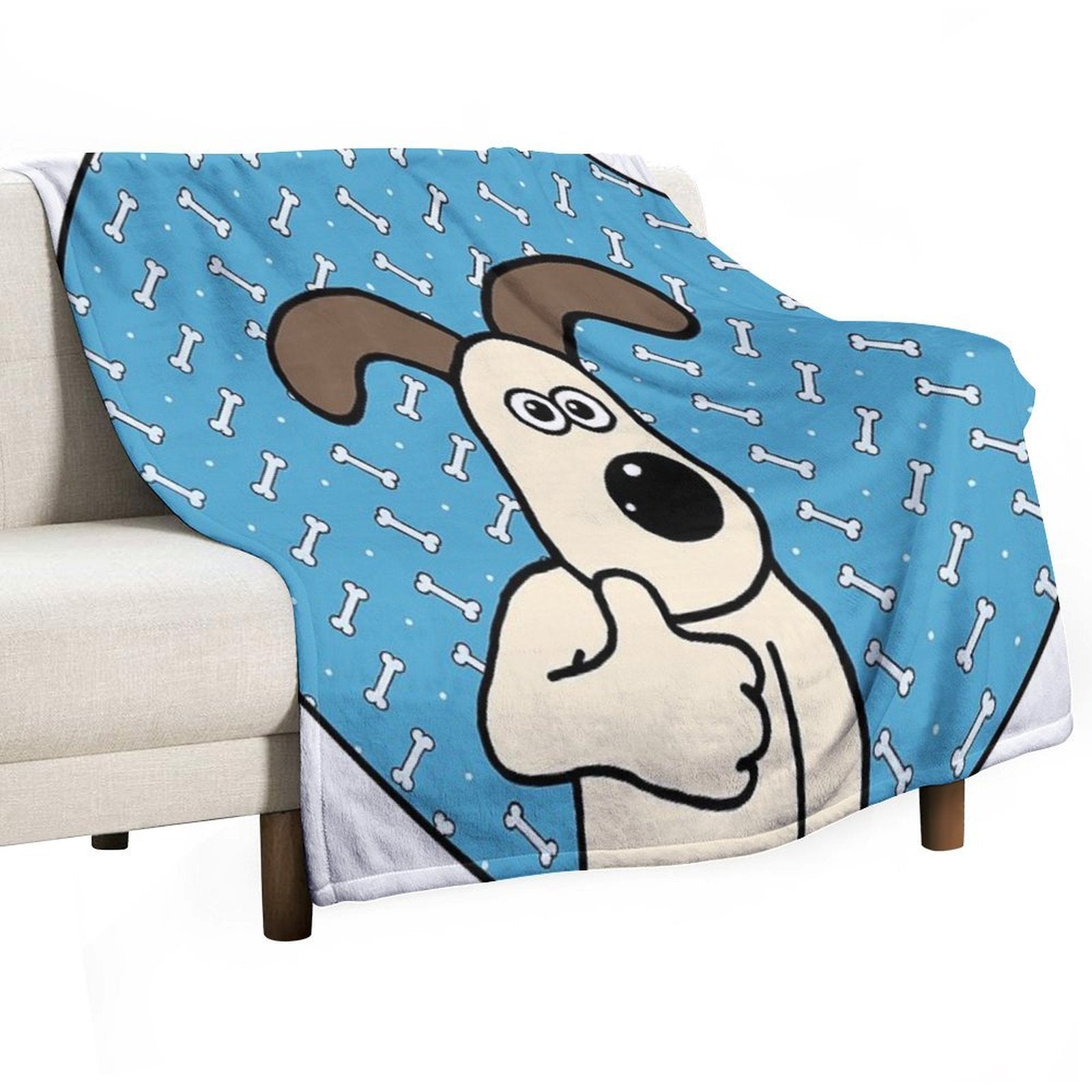 Gromit Shrink-resistant Throw Blanket