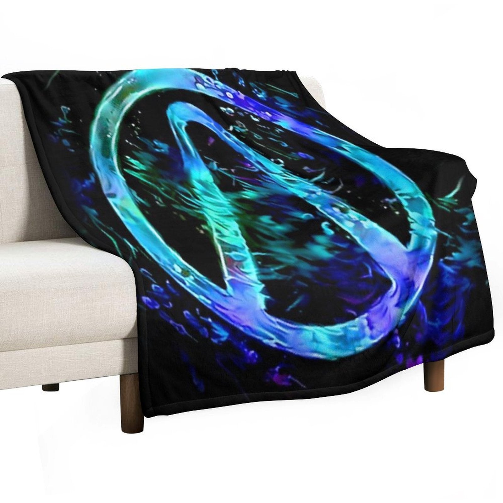 Black Light Vault Hunter Comfort Throw Blanket