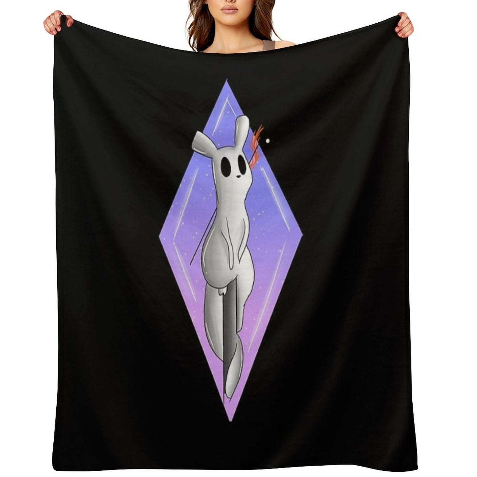 Diamond Slugcat  Rainworld Multi-functional Throw Blanket