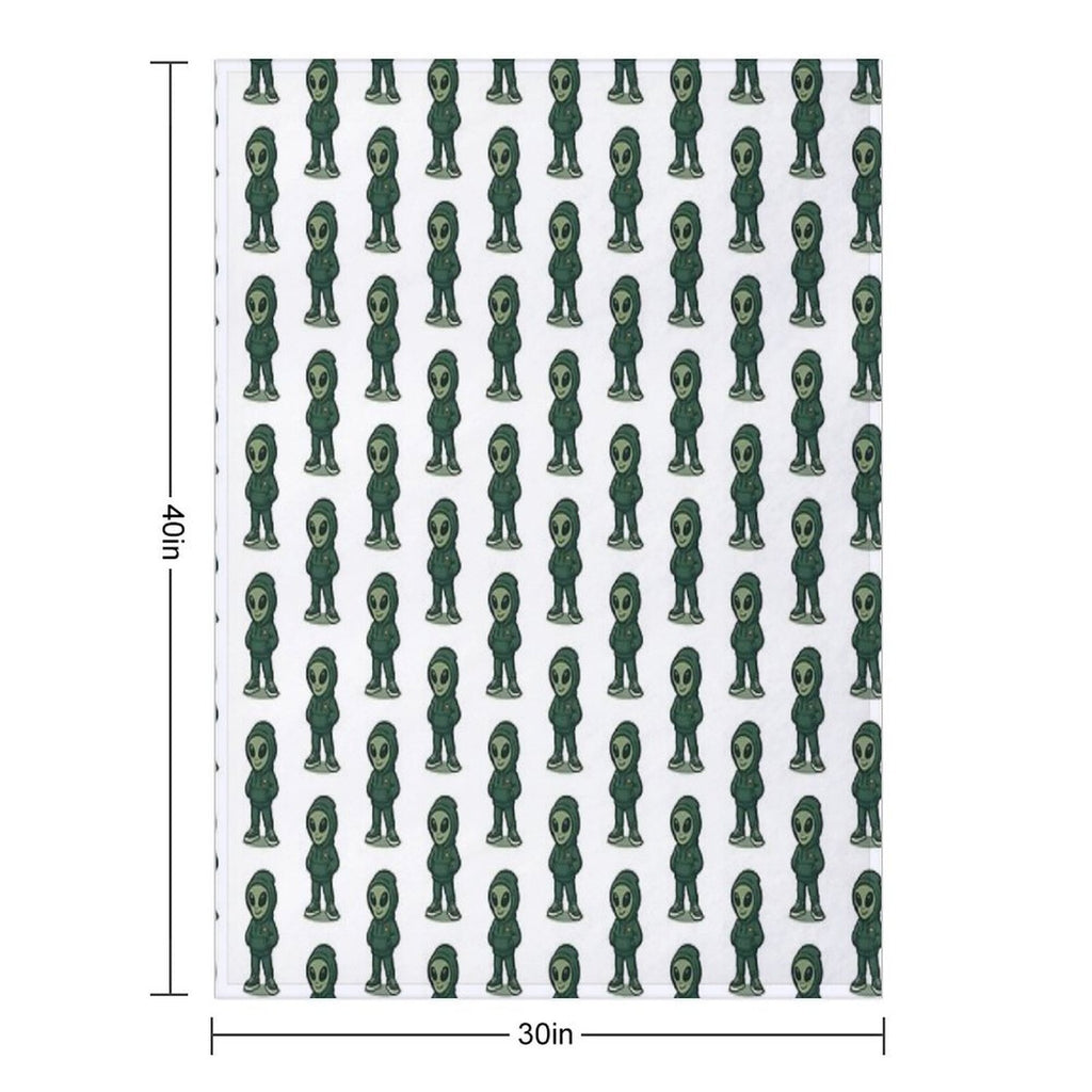 Alien Swag Lightweight Throw Blanket