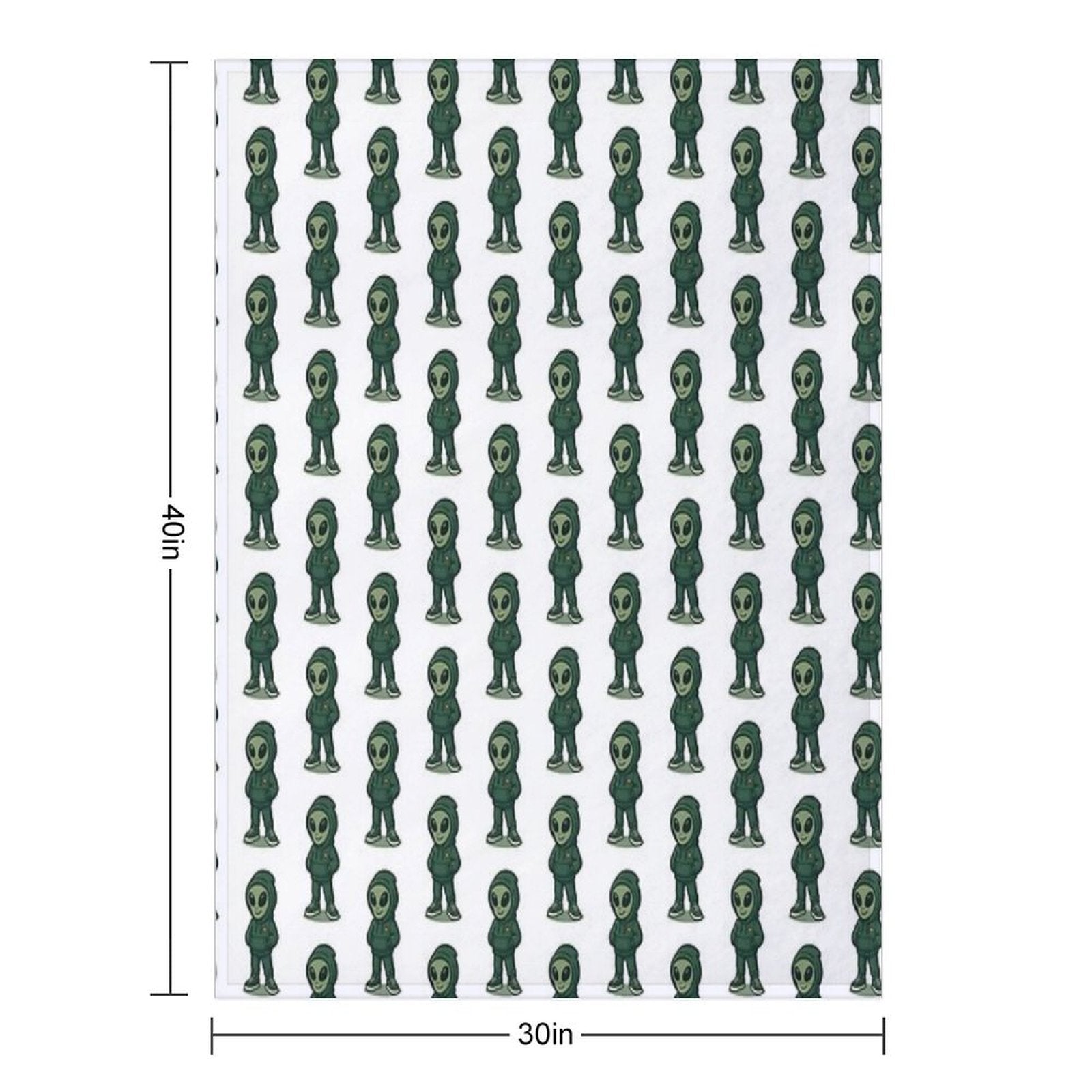 Alien Swag Lightweight Throw Blanket