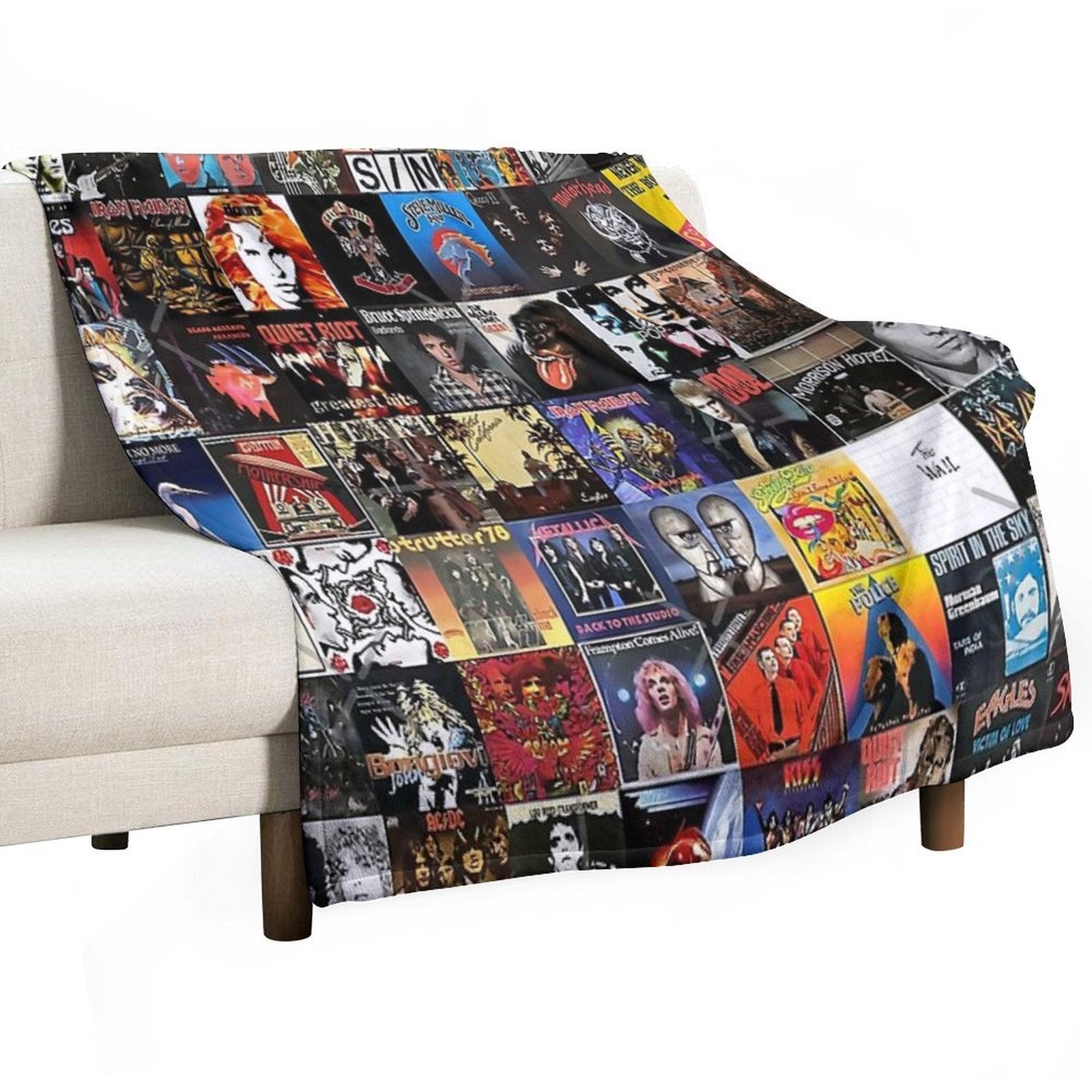 The Vinyl Durable Throw Blanket