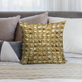 Photograph of Gold ONLY - Not Reflective Soft Skin-Friendly Throw Pillow