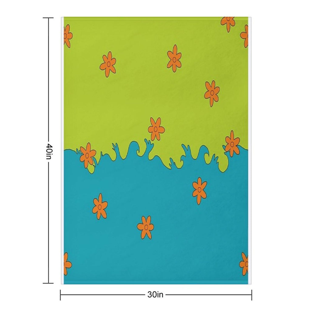Mystery Pattern Wrinkle-free Throw Blanket