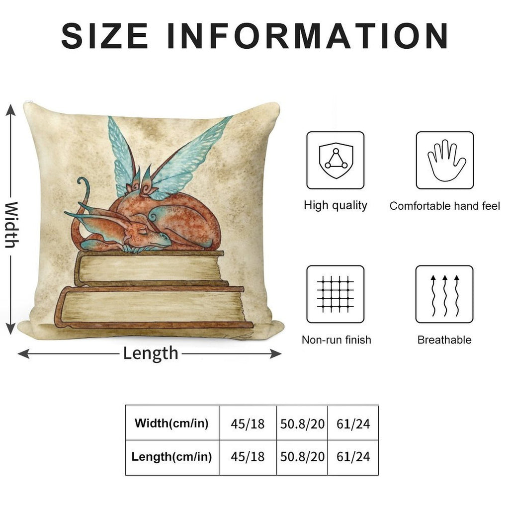 Nap Time Soft Washable Throw Pillow