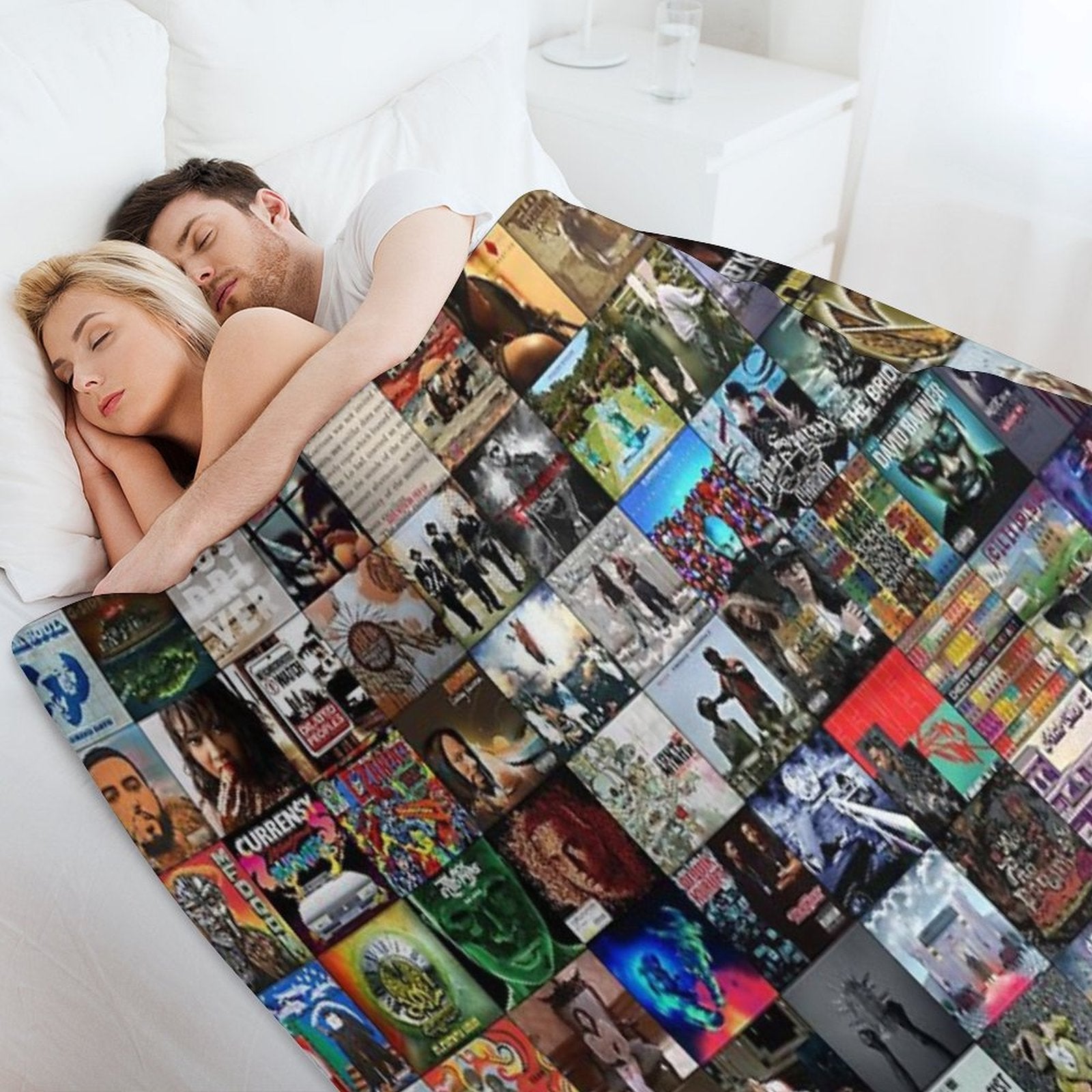 Rap Music Albums Multi-functional Throw Blanket
