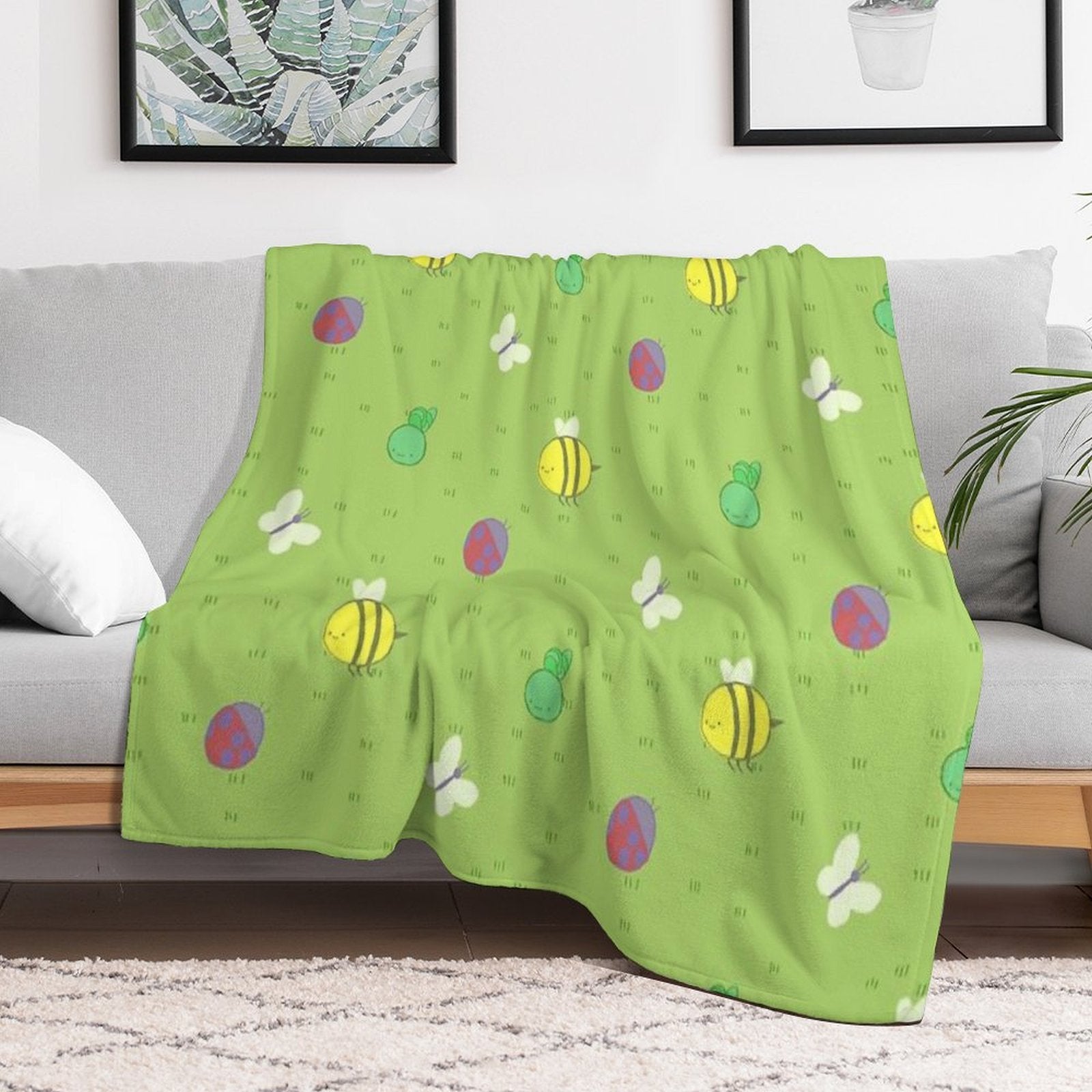 Adventure Time™ End Credits Pattern Multi-functional Throw Blanket