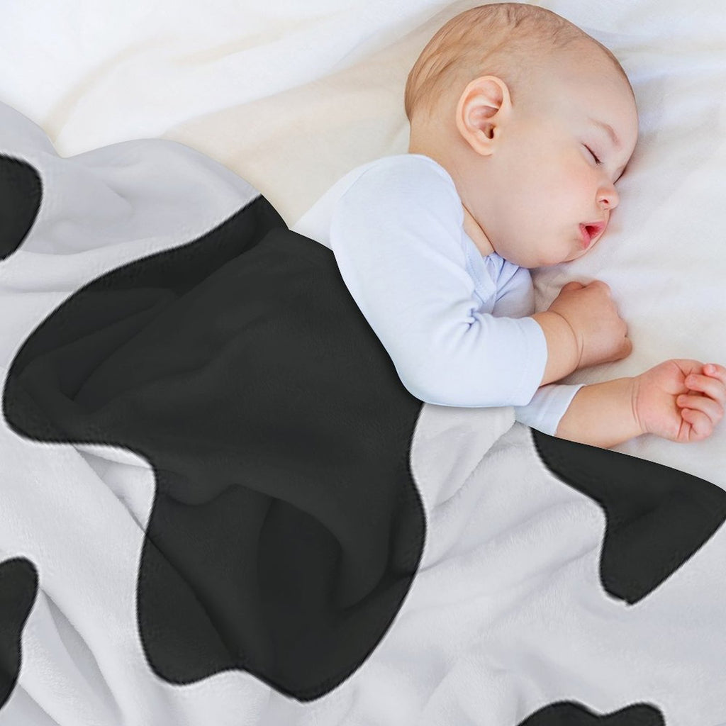 Cow Pattern Versatility Throw Blanket