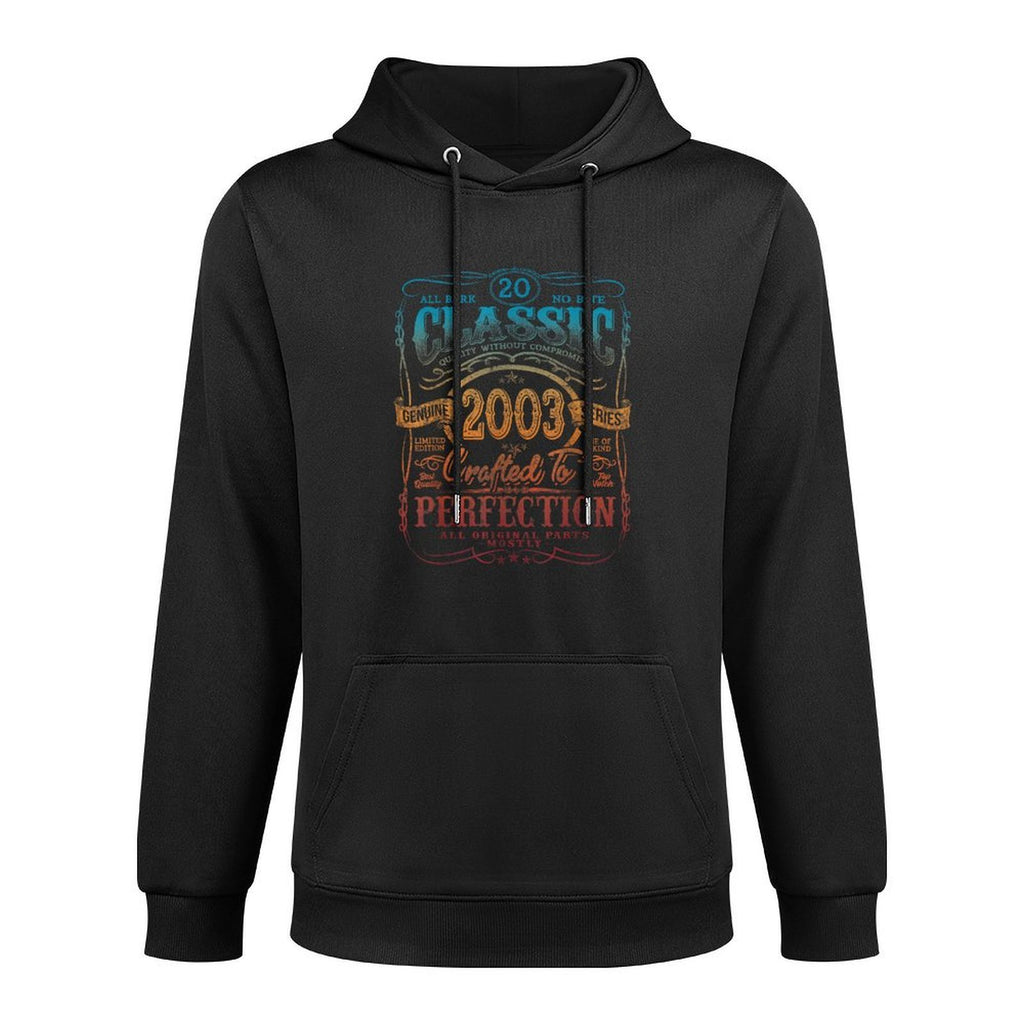Vintage 2003 Limited Edition 20 Year Old 20th Birthday Machine Washable Hoodie
