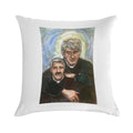 Entertaining Father Stone (Father Ted) Soft Hidden Zipper Throw Pillow