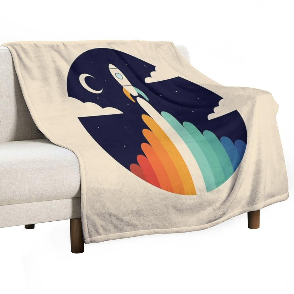 Up Sustainable Throw Blanket