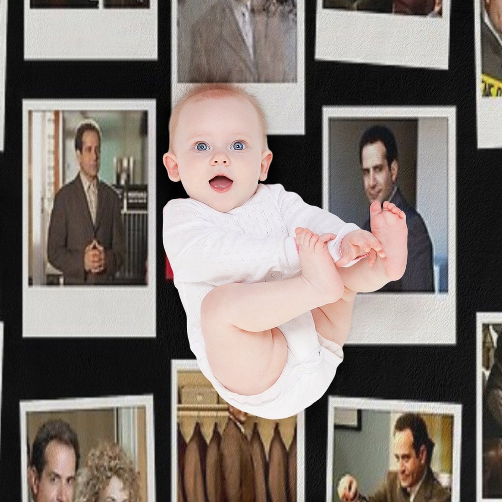 Adrian Monk Fan Collage Inspired by A Brilliant Detective Multi-functional Throw Blanket