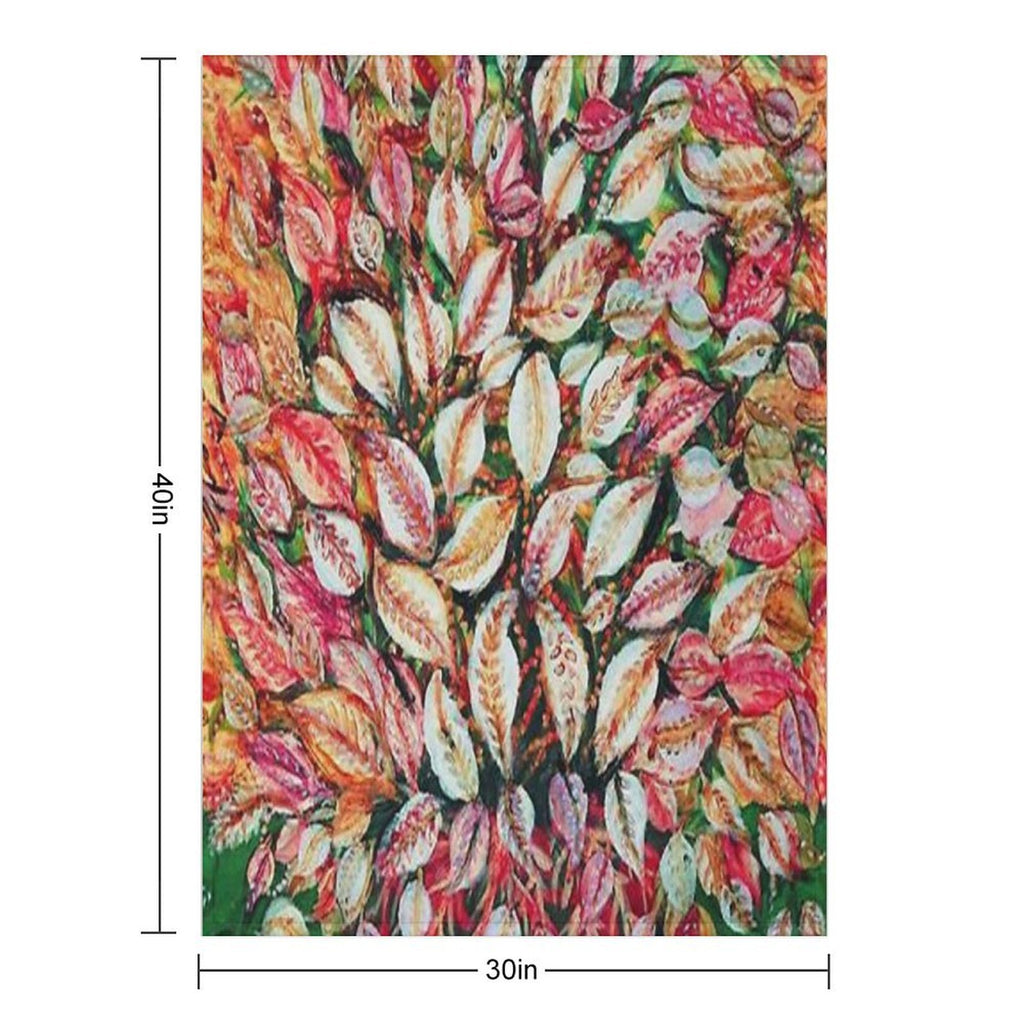 Favourite Artist - Seraphine Louis - Feuilles Comfort Throw Blanket