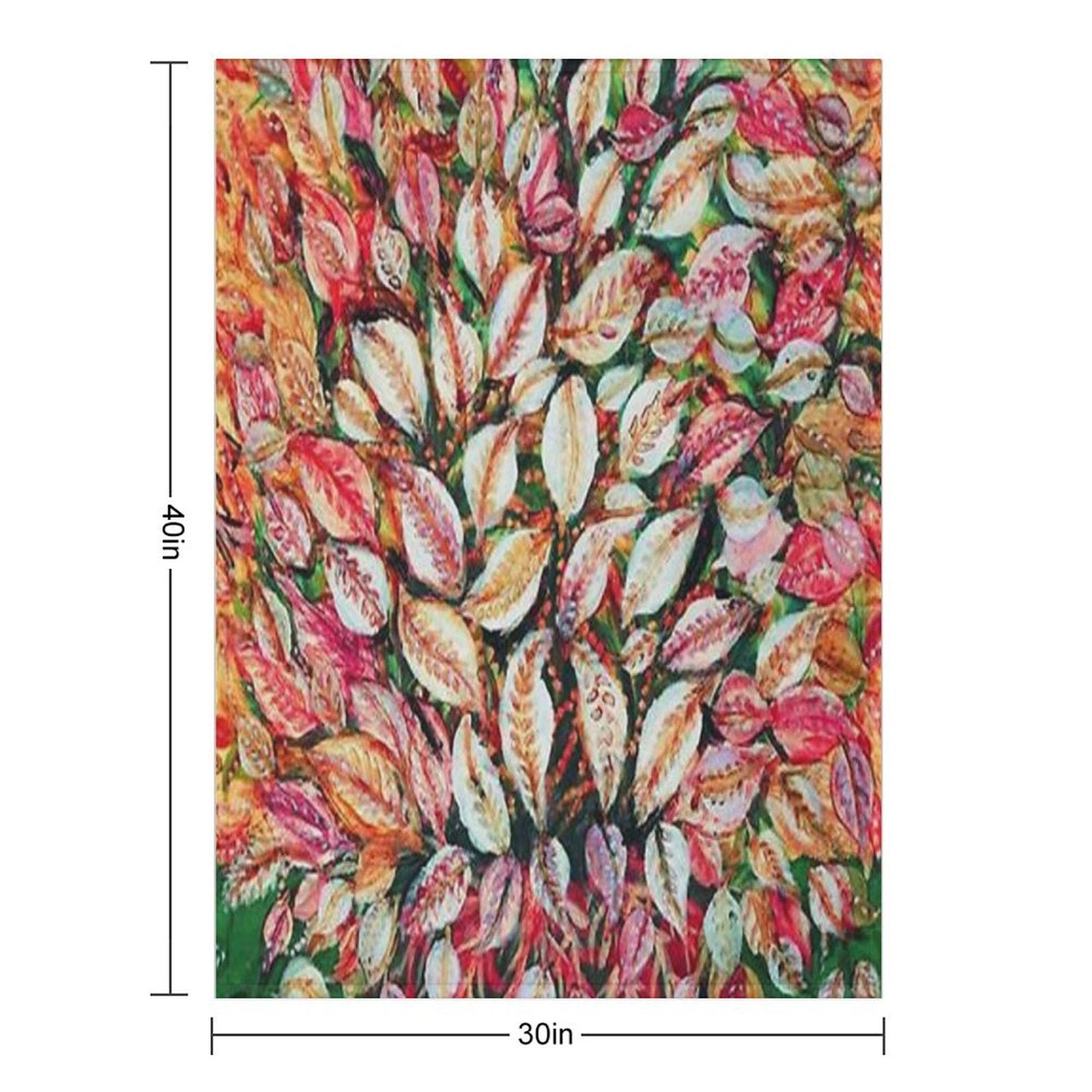 Favourite Artist - Seraphine Louis - Feuilles Comfort Throw Blanket