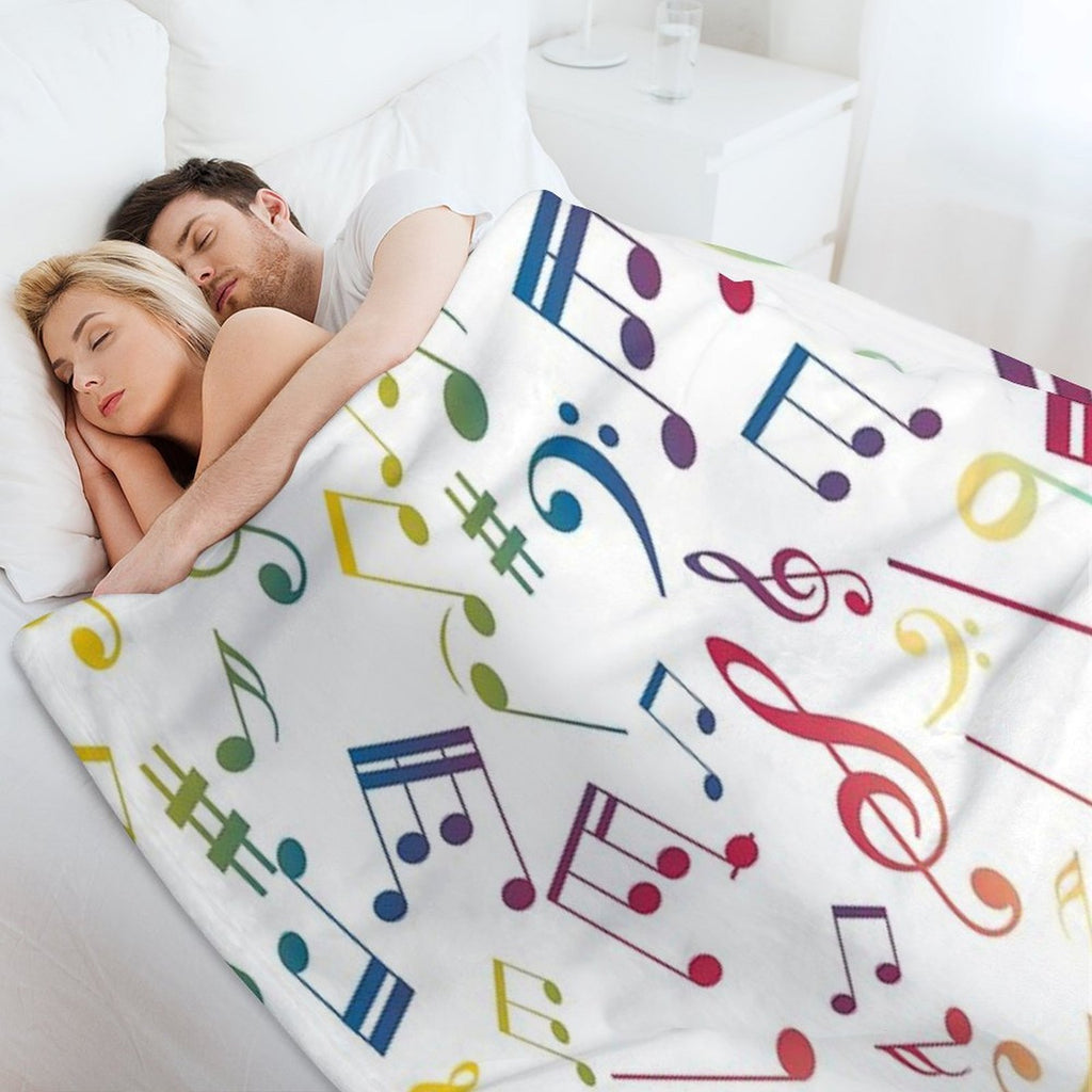 Musical Notes XIII Premium Throw Blanket