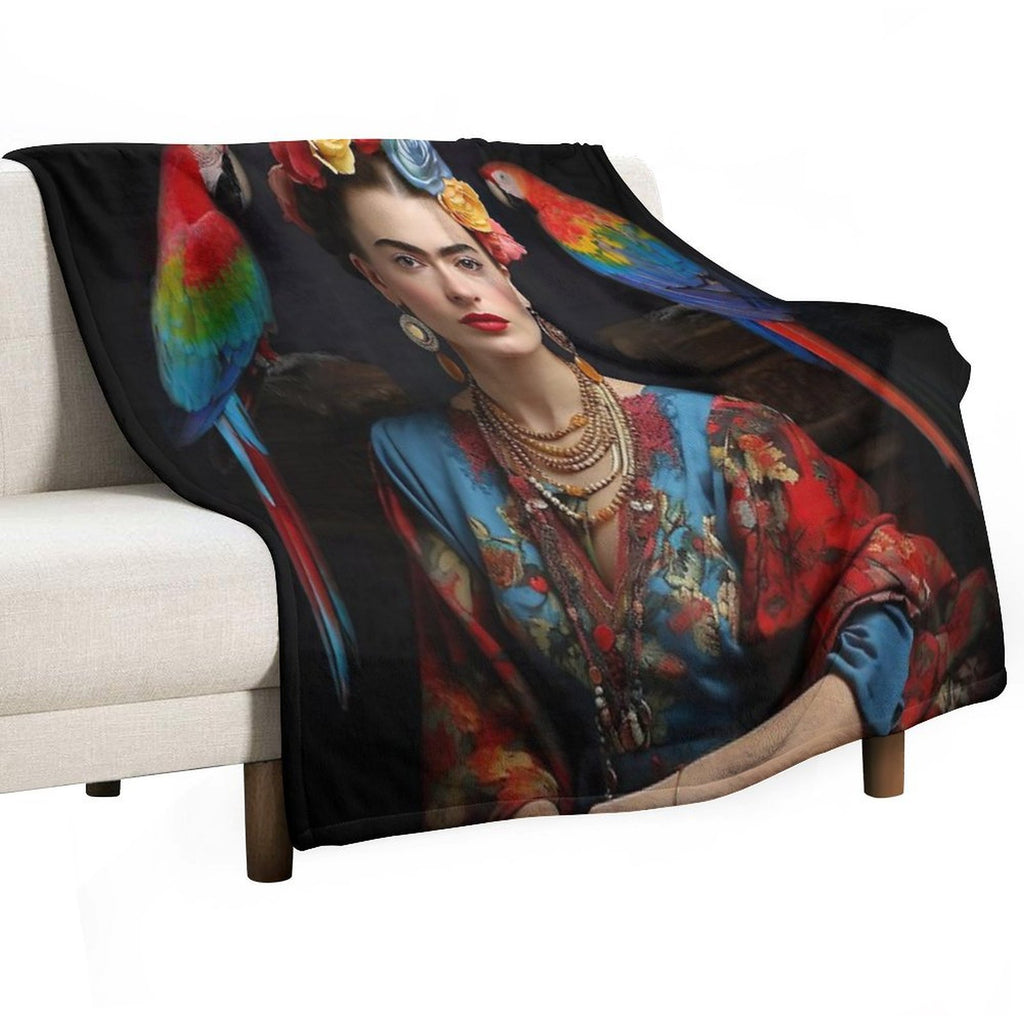 Frida Kahlo 9 Multi-functional Throw Blanket