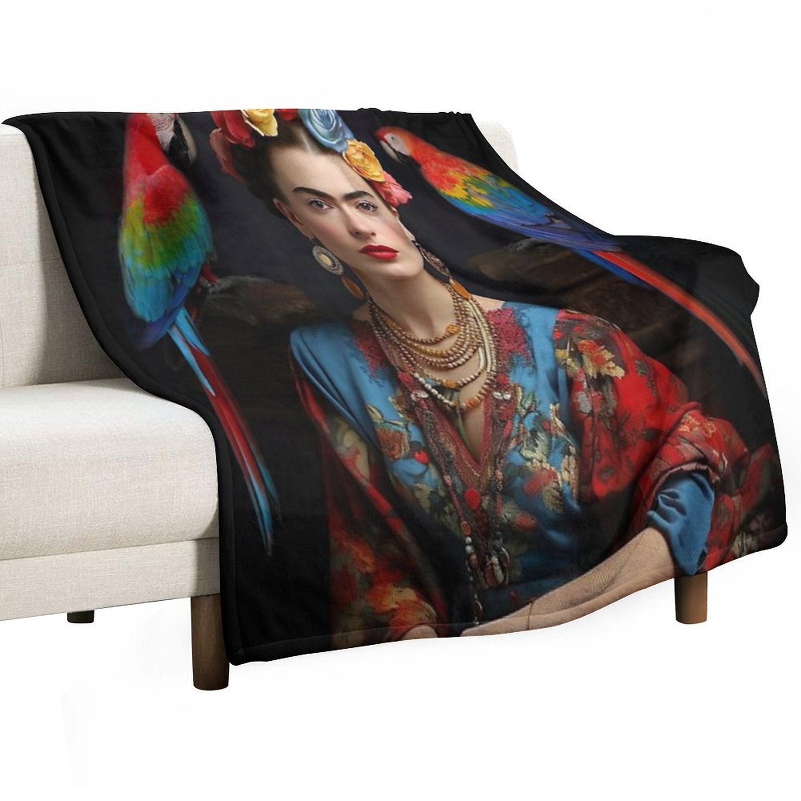Frida Kahlo 9 Multi-functional Throw Blanket