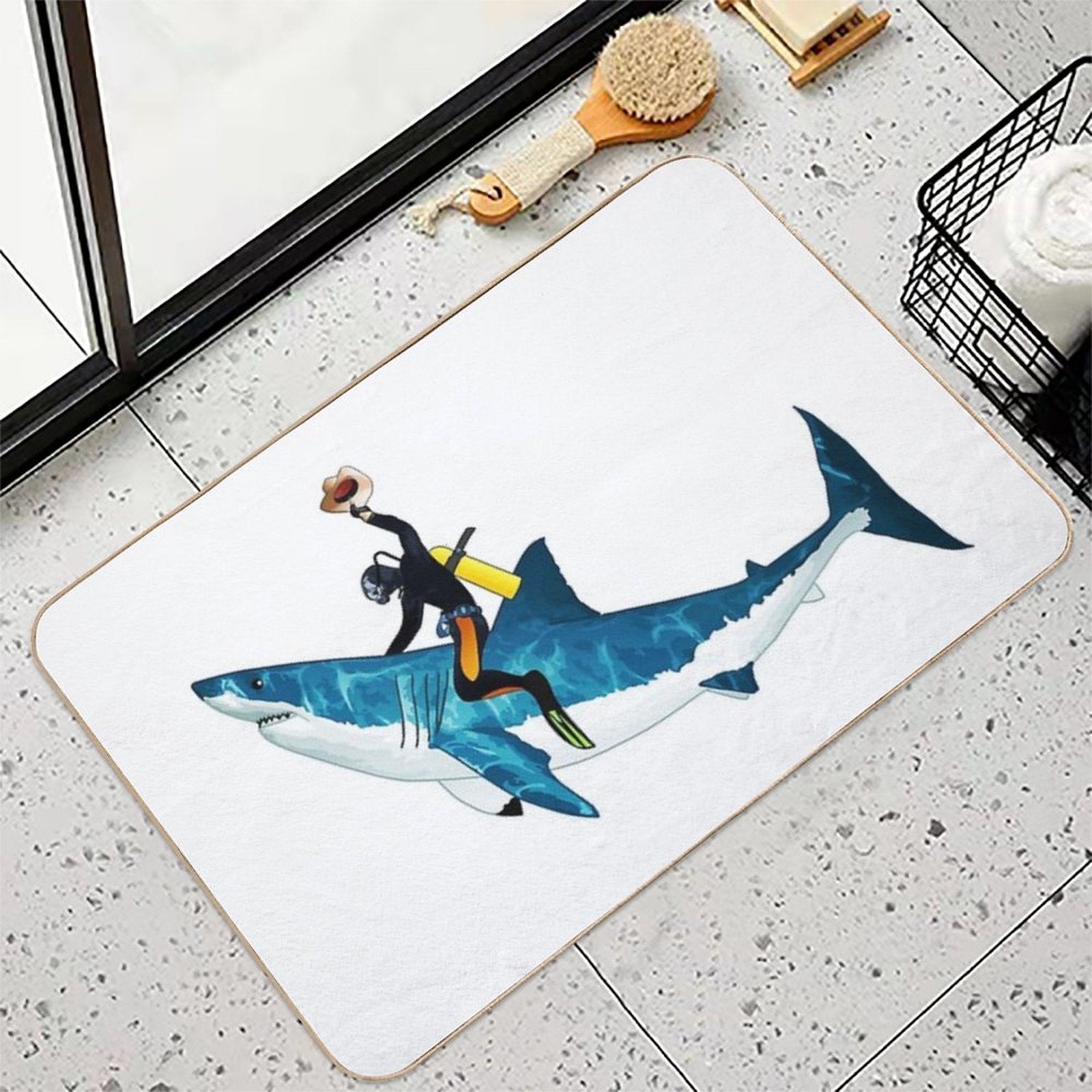 Shark Rodeo  Pet-Safe Bath Mat