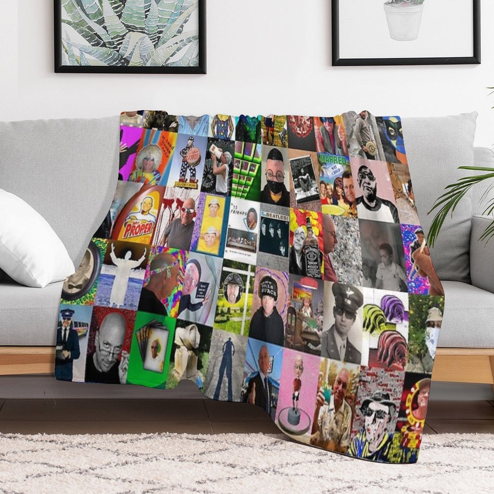 The Hundred Head Project Quick-dry Throw Blanket