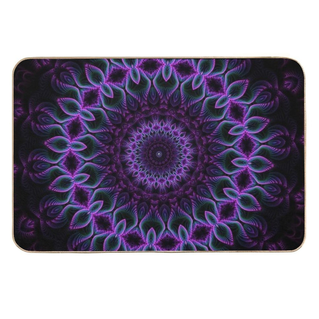 Silence In An Infinite Moment  Slip-Resistant Bath Mat