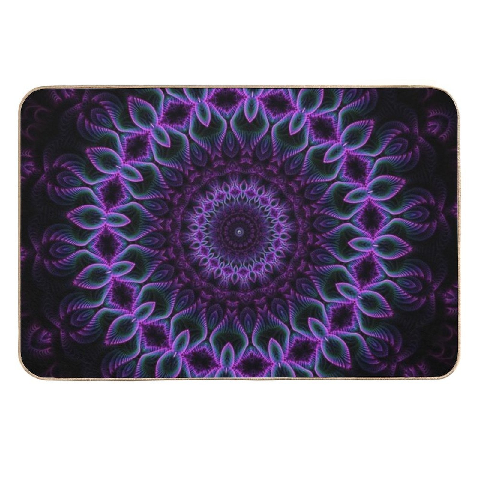 Silence In An Infinite Moment  Slip-Resistant Bath Mat