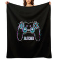 Video Game Controller - Glitched Anti-pilling Throw Blanket