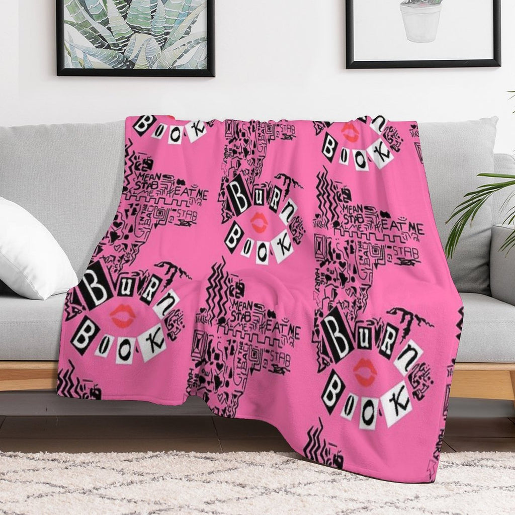 Burn Book - Mean Girls Gift-ready Throw Blanket