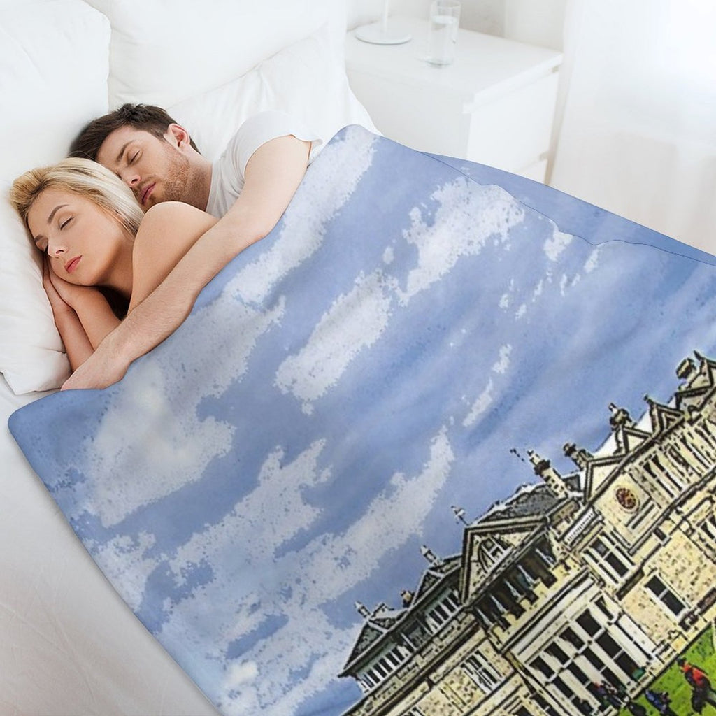 St Andrews Scotland All-season Throw Blanket
