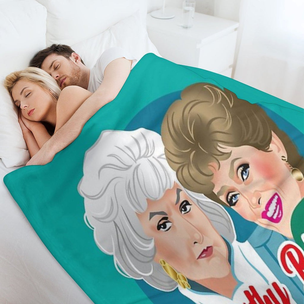 Dorothy in The Streets, Blanche in The Sheets Multi-functional Throw Blanket