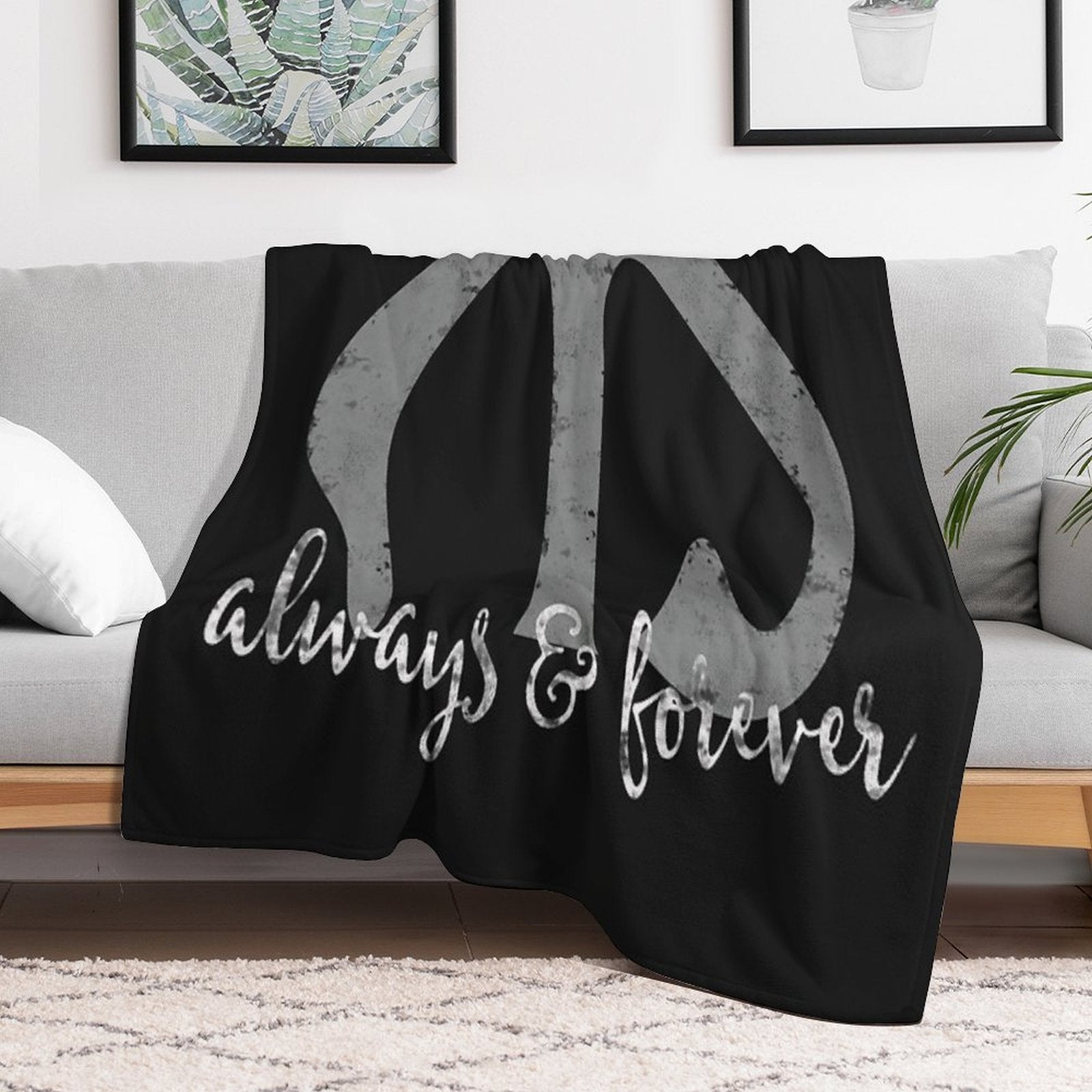 Always & Forever - The Originals Eco-conscious Throw Blanket