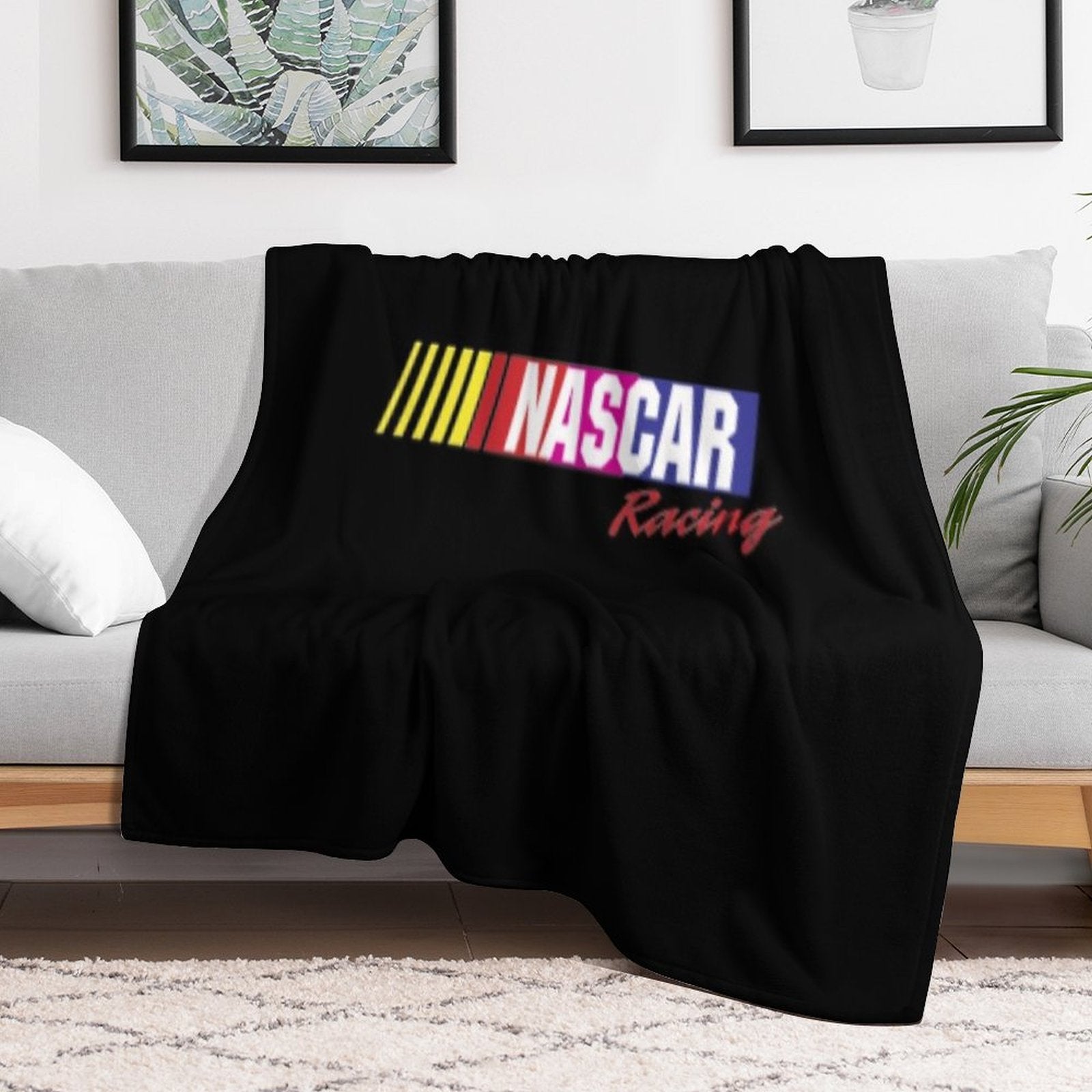 NASCAR Racing Lightweight Throw Blanket