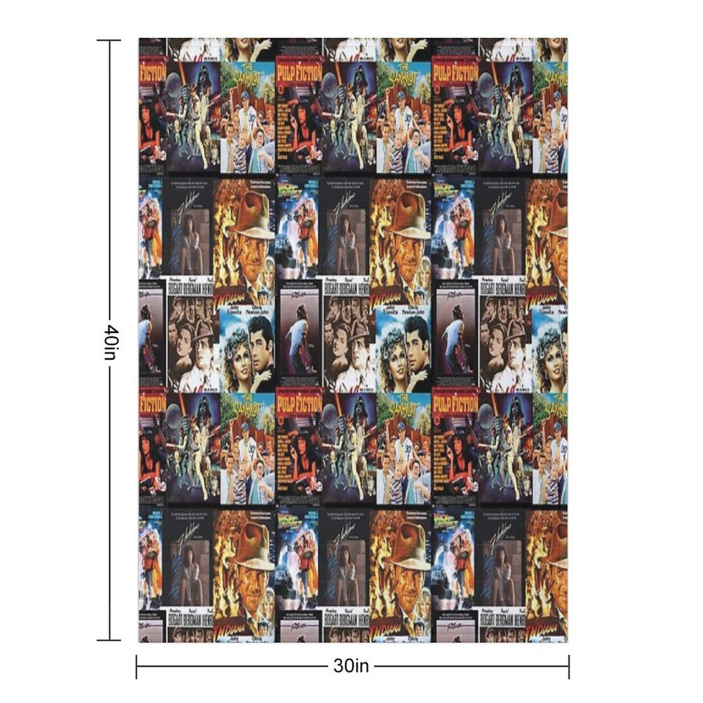Classic Movies Plush Throw Blanket