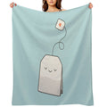 Tea Time Gift-ready Throw Blanket