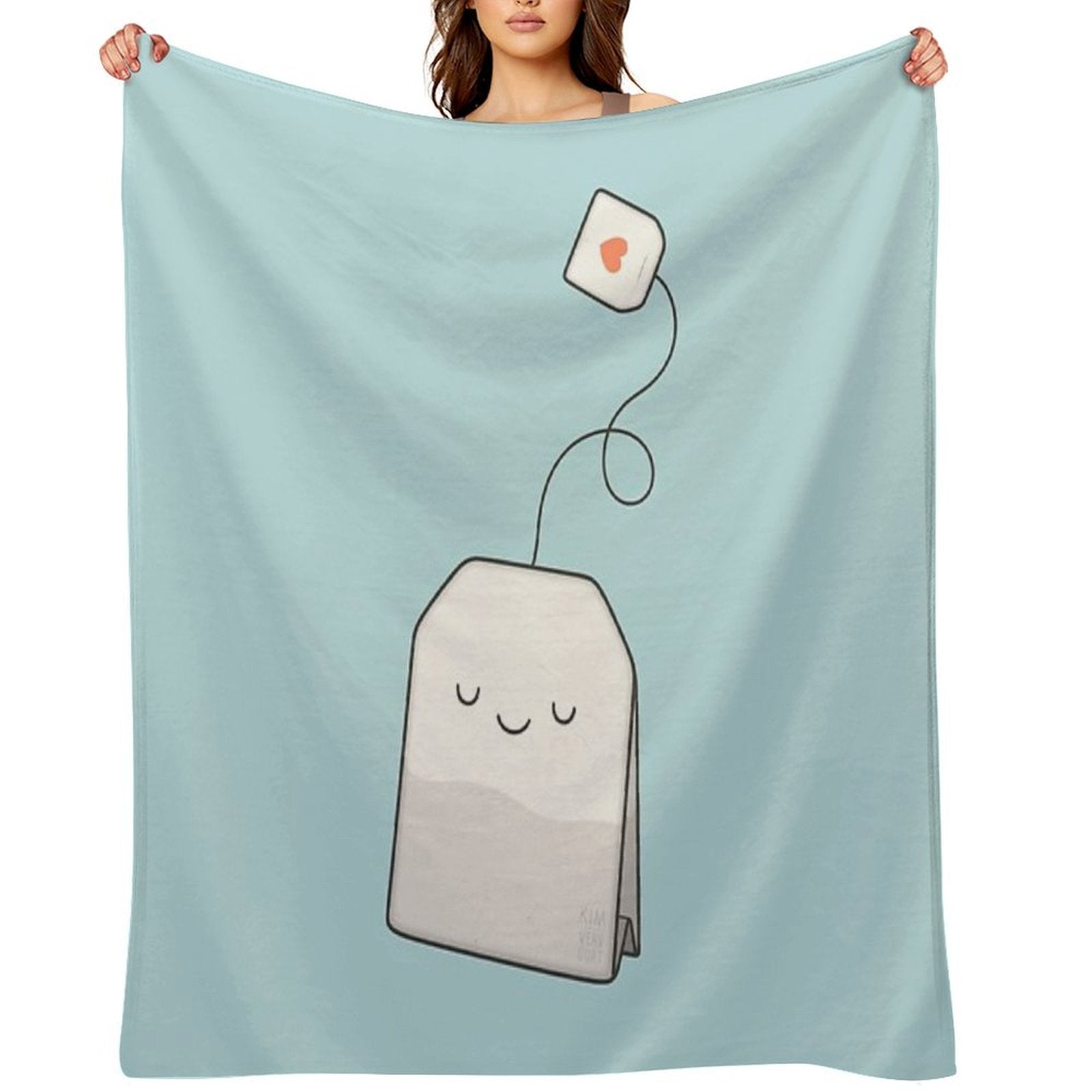 Tea Time Gift-ready Throw Blanket