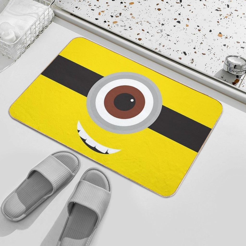 Minion Eye  Non-Slip Bath Mat