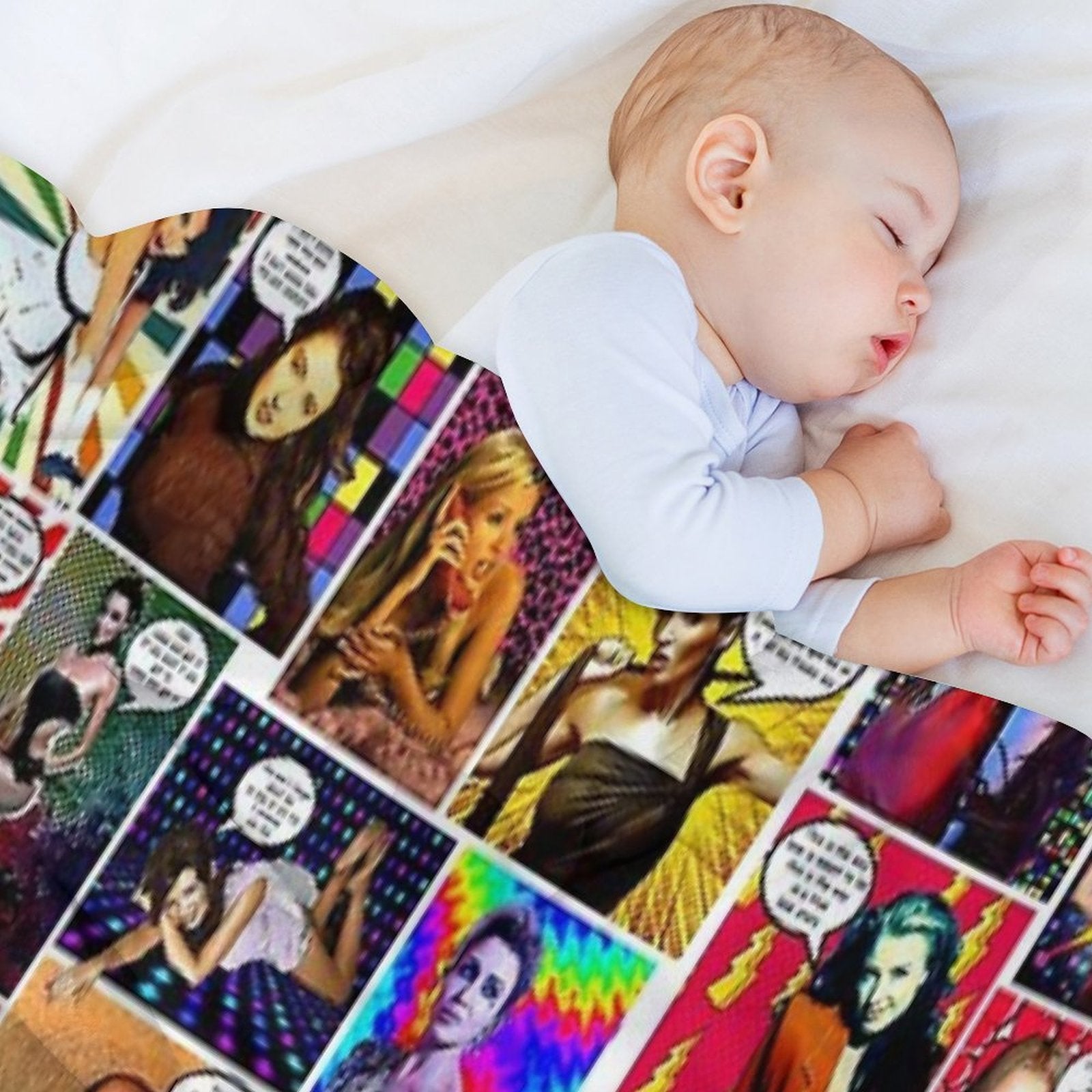 Dannii Minogue Goes Pow WOW #30 Compact Throw Blanket