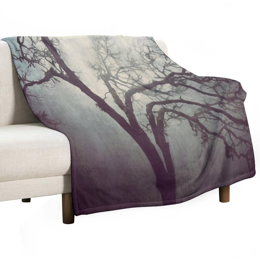 Silent Anticipation Velvety-soft Throw Blanket