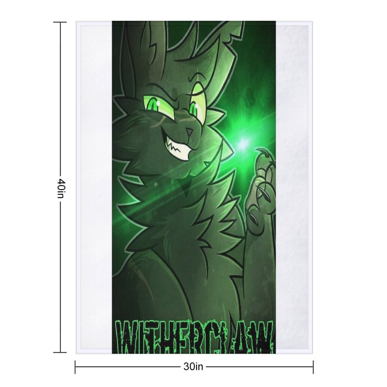 Witherclaw All-season Throw Blanket
