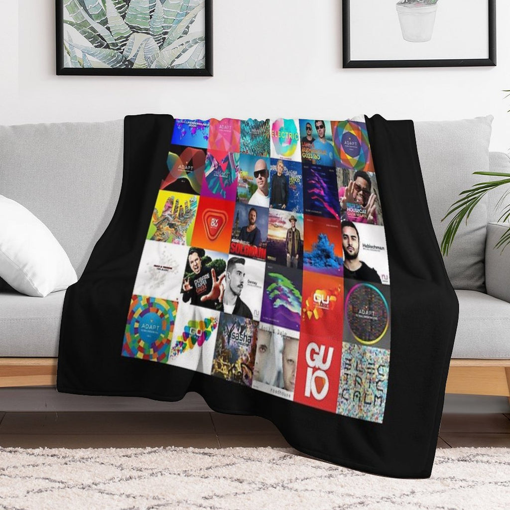All Global Underground Discography Quick-dry Throw Blanket