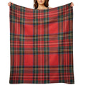 Royal Stewart Tartan Velvety-soft Throw Blanket