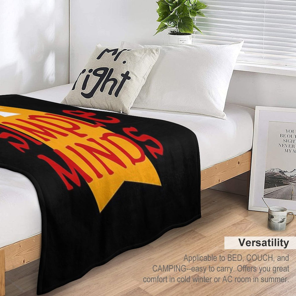 Simple Minds Comfort Throw Blanket